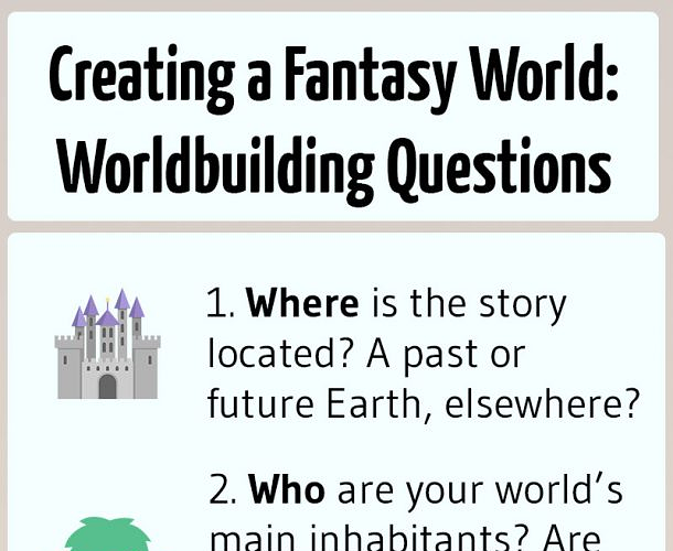 The most important worldbuilding questions? Art Comics Tapas Forum