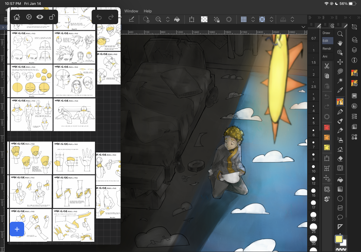Clip Studio Paint Workspaces for iPad (Free) Art Comics Tapas Forum