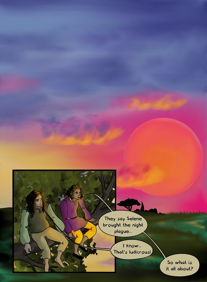 Comic creators, show your story scenes which happened at SUNSETS - Art ...
