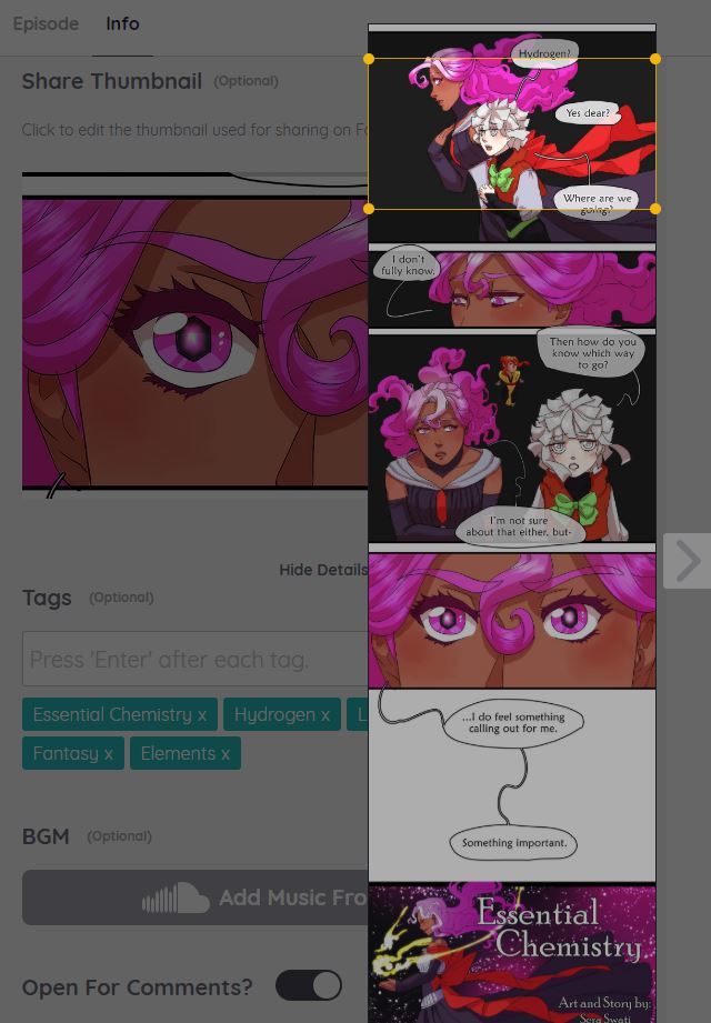 How big do you make your panels? (vertical scrolling) - Art | Comics ...