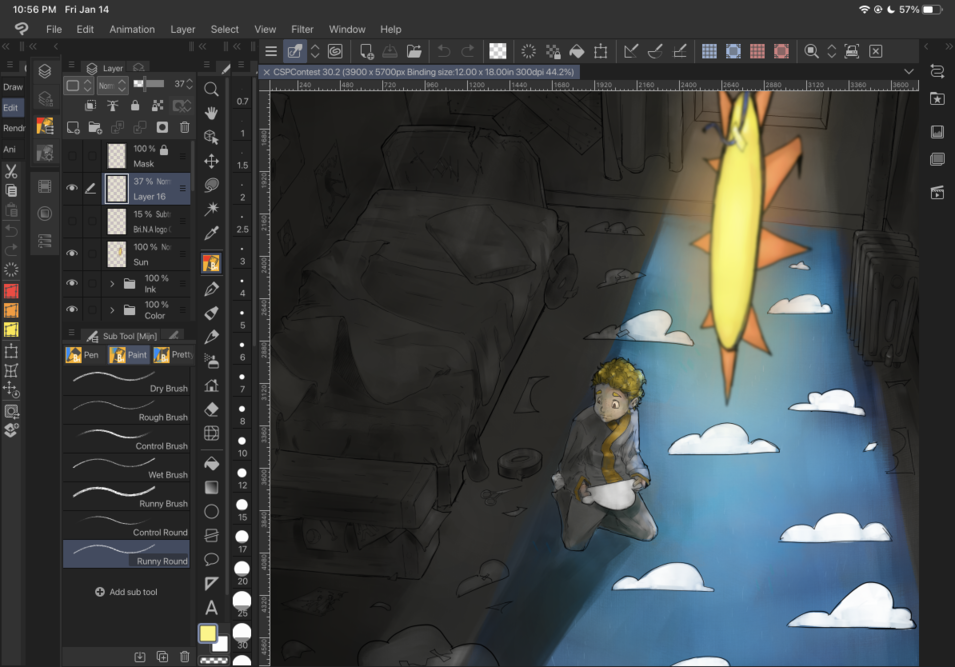 Clip Studio Paint Workspaces for iPad (Free) Art Comics Tapas Forum