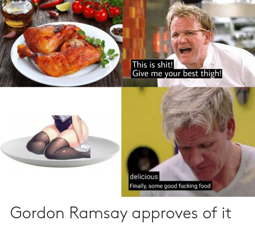 What would Gordon Ramsay say about your comic/novel? 
