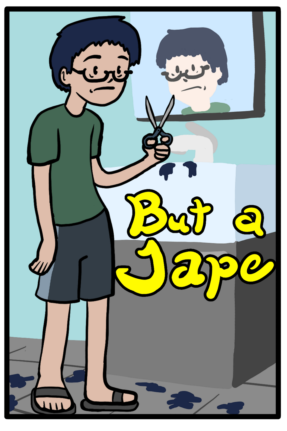 What kind of cover works best for a gagaday comic? (also requesting