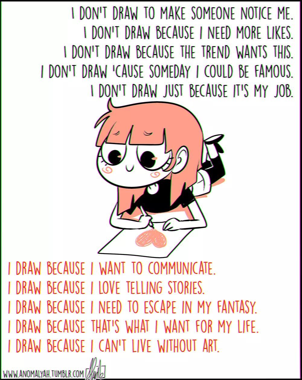 Why do i draw? Artistic crisis - Questions - Tapas Forum