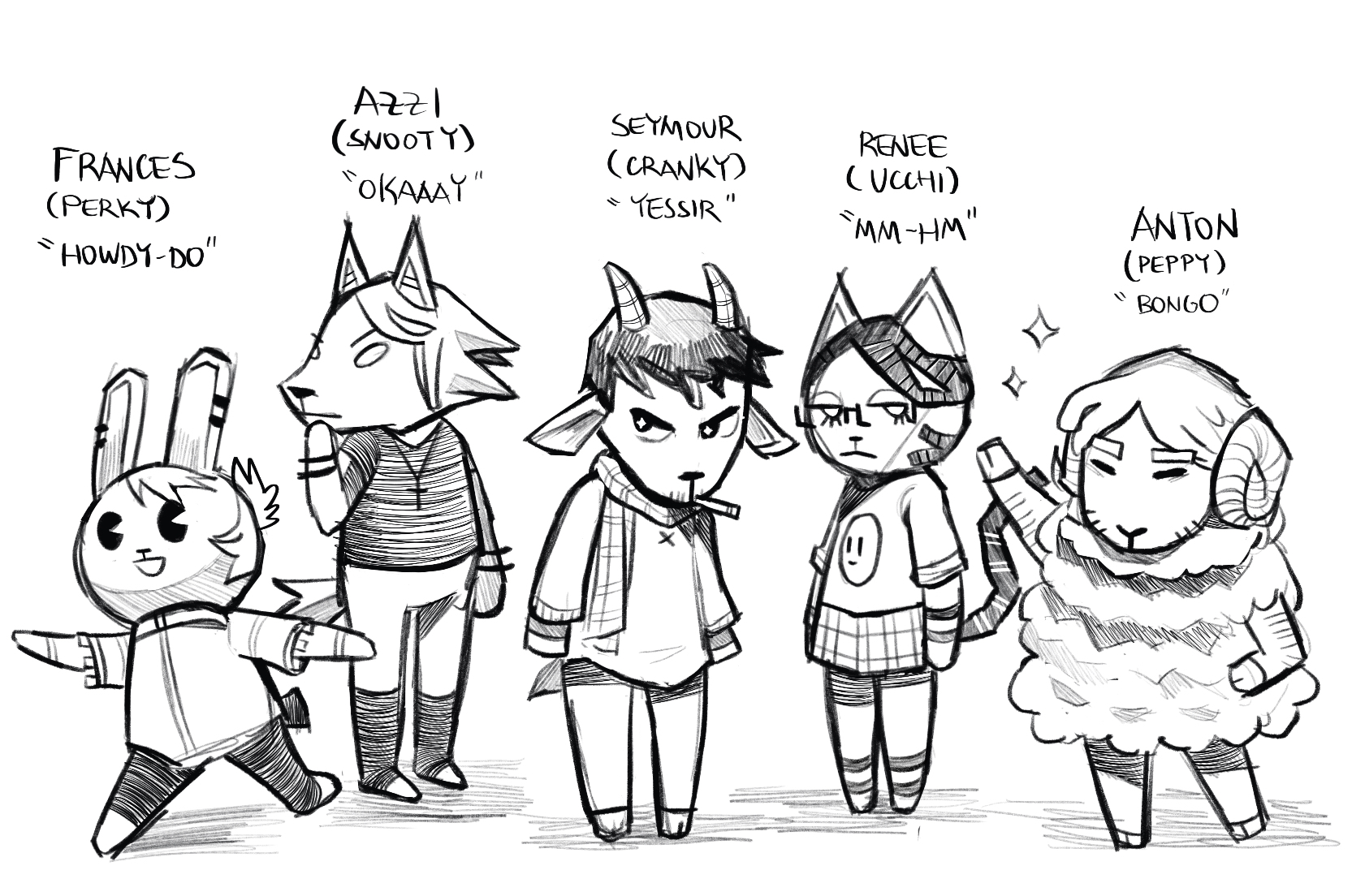 Draw your characters as Animal Crossing villagers! - Art | Comics