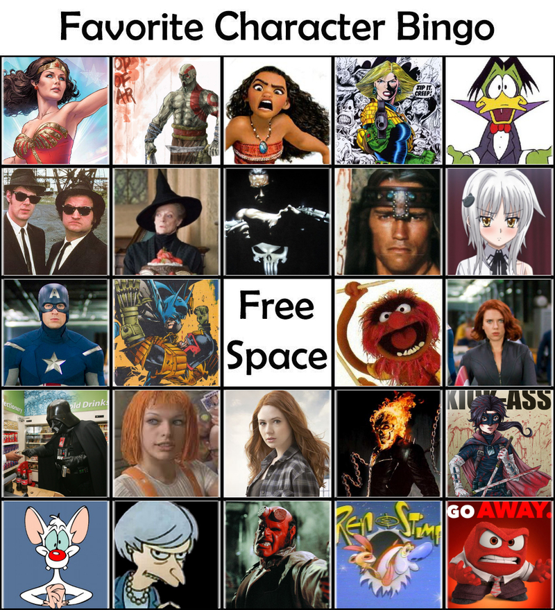 My favourite character. Favorite character Bingo. Фаворит персонажи Бинго. Favorite character Bingo шаблон. Фейворит характер Бинго.