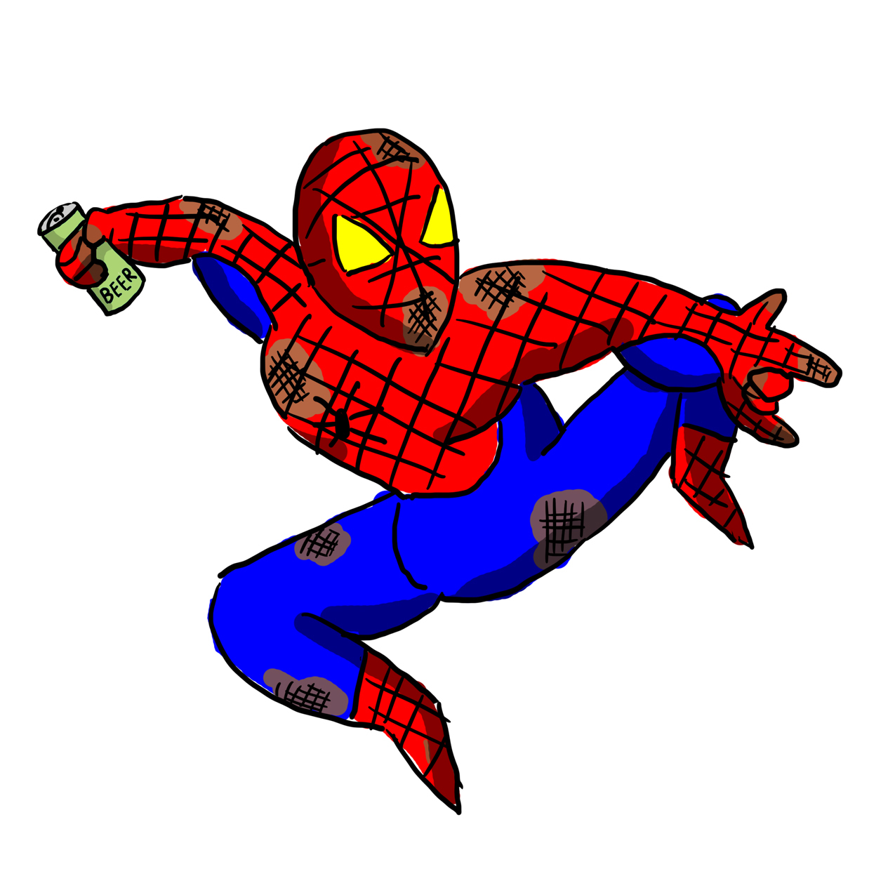 Dodgy Spiderman drawing Required (Unpaid, Non Revarding, You'll Die In ...