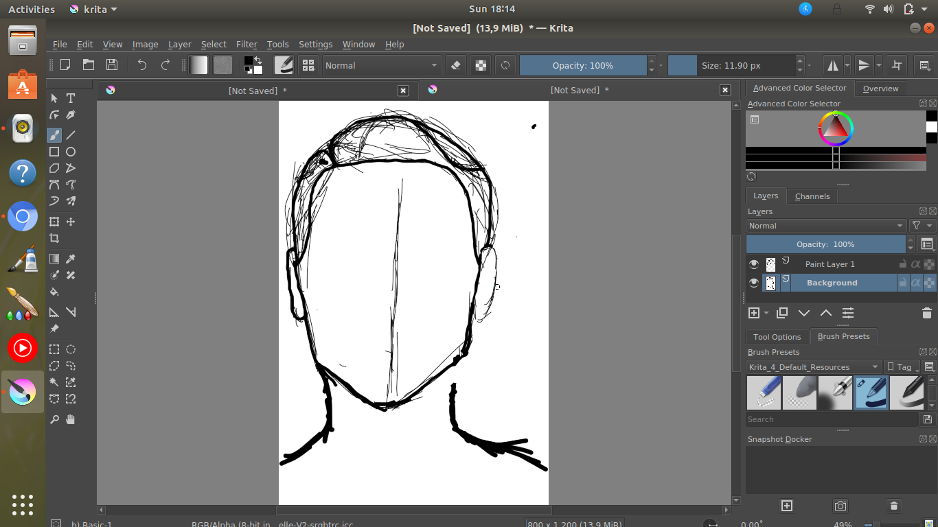 How to Draw Pushed Back Hair with Precision