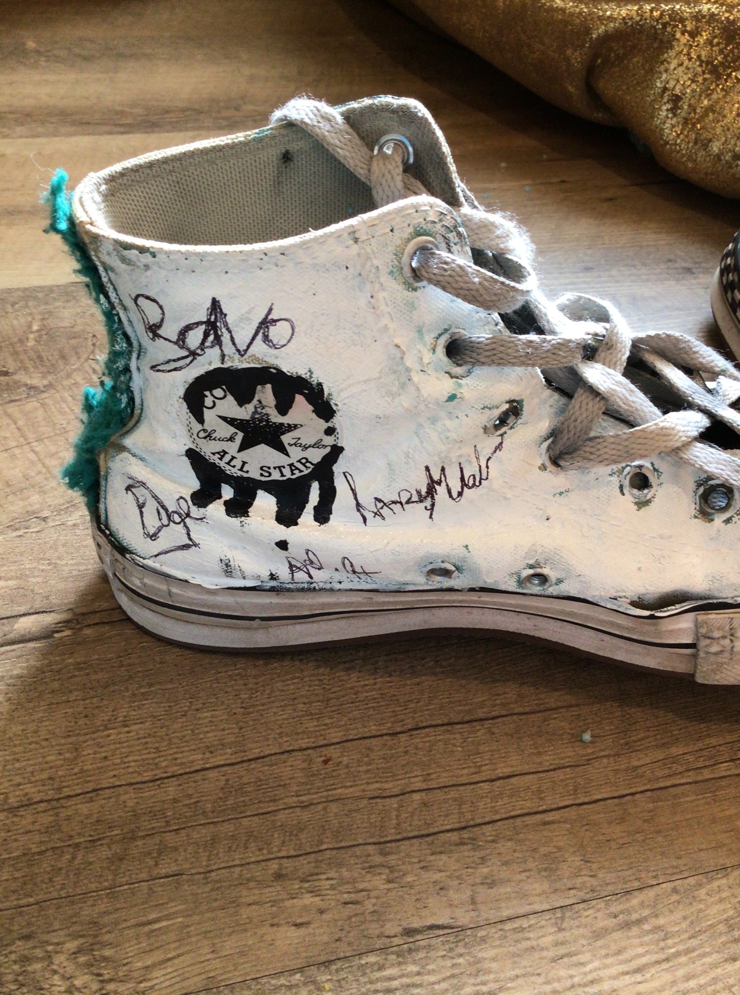 Repainted my shoes! Off Topic Tapas Forum