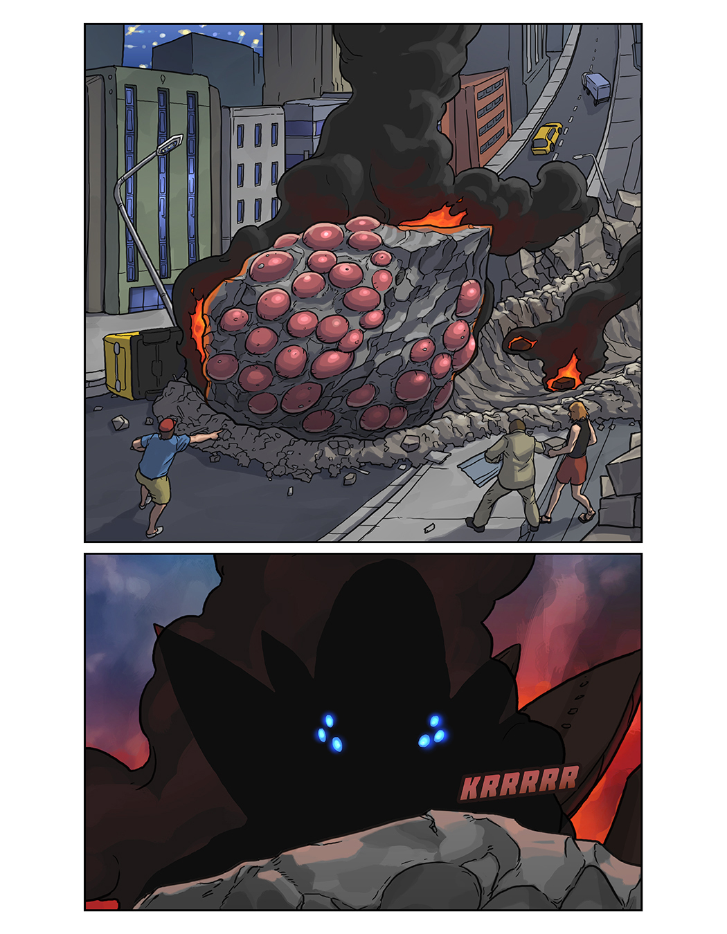 Sharing Cover Art and Panel Images from My Comic - Art | Comics - Tapas ...