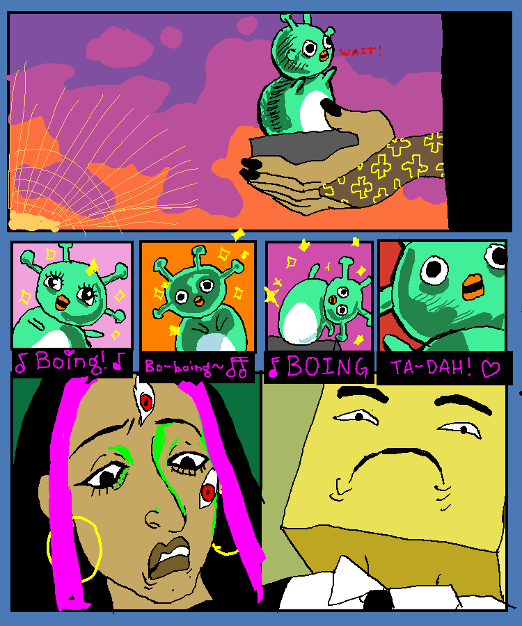 Funny scenes from your comics Art Comics Tapas Forum