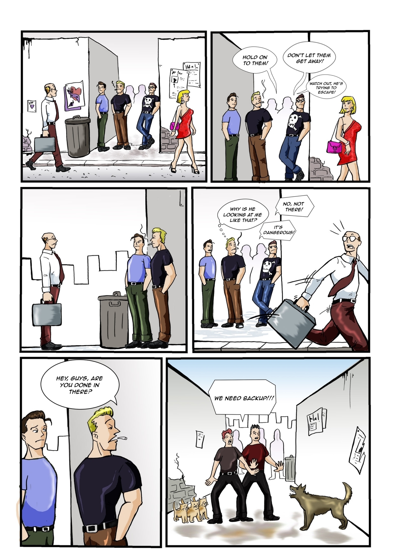 Comical Collab Example June Comic Team Collab (5 Members) - Collaborations - Tapas Forum